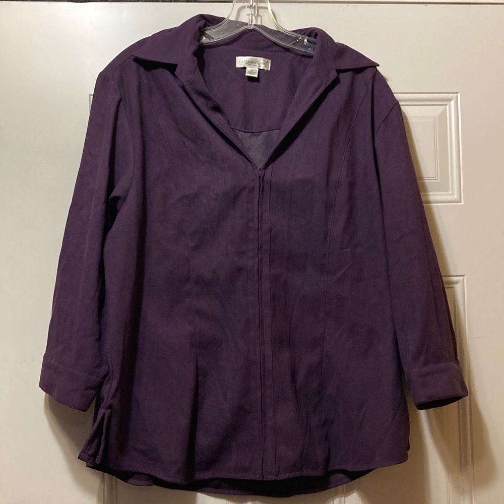Coldwater Creek Purple Jacket